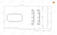 消控室中電視墻與操作臺距離